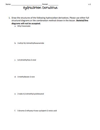 Answered 1 Draw The Structures Of The Following Hydrocarbon