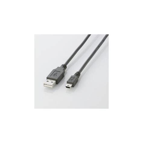 エレコム Usb2 0ケーブル Mini Bタイプ 0 5m ブラック U2c M05bk 4953103219120 カグチョク 通販 Yahoo ショッピング