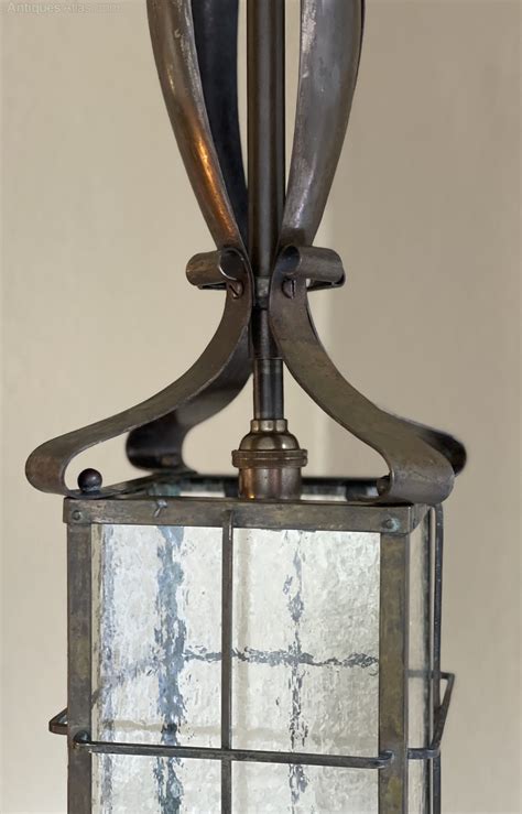 Antiques Atlas Impressive Arts Crafts Brass Lantern Light