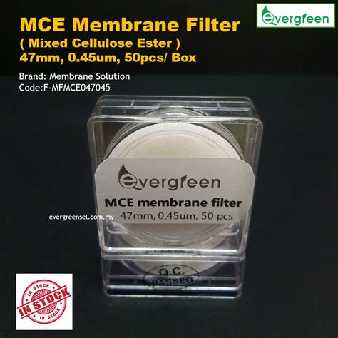 Mce Membrane Filter Mixed Cellulose Ester Mm Um And Um