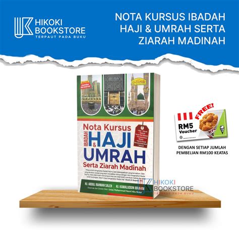 Nota Kursus Ibadah Haji Umrah Serta Ziarah Madinah Berwarna