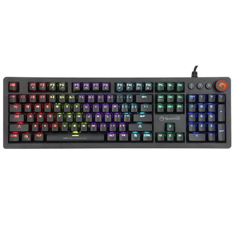 Marvo Teclado Mecanico Gamer KG917 Retroiluminado Rainbow ShiftDigital