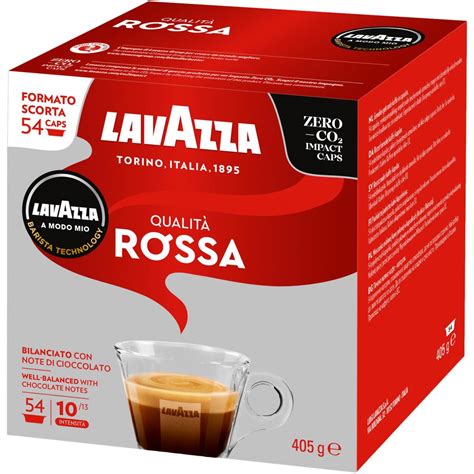 C Psulas Caf Lavazza A Modo Mio Qualita Rossa Un