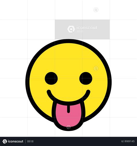 Face With Tongue Emoji Animated Icon - Free Download Sign & Symbols ...