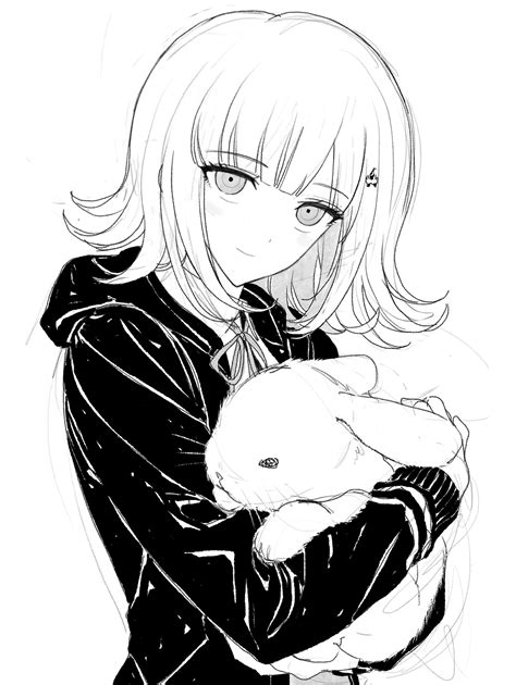 Nanami Chiaki Danganronpa And 2 More Drawn By Vo1ez Danbooru