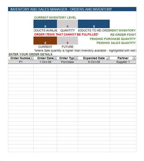 Inventory Spreadsheet Template - 50+ Free Word, Excel Documents Download | Free & Premium Templates