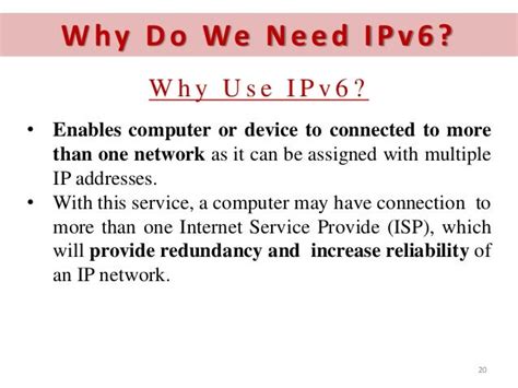 The Introduction To Ipv6