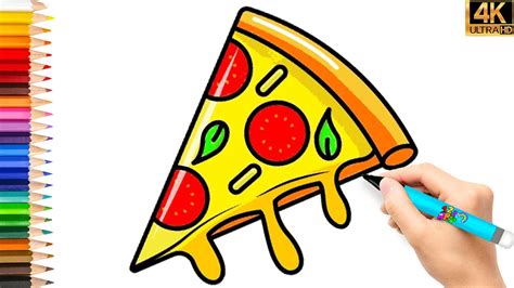 Dessin De Pizzas Comment Dessiner Une Pizza Facile Dessiner Des