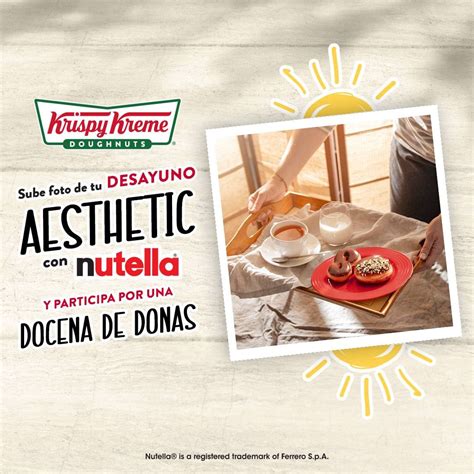 Concurso Krispy Kreme Y Nutella Gana Una Docena De Donas Ganapromo