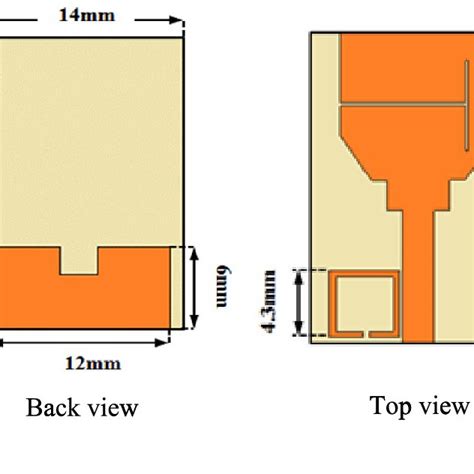 A The Configuration Of The Proposed Dualnotched Ultrawideband Uwb