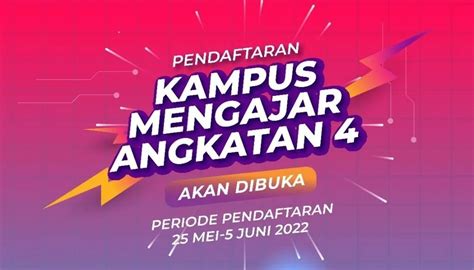 Program Kampus Mengajar IV Dibuka Simak Alur Pendaftarannya