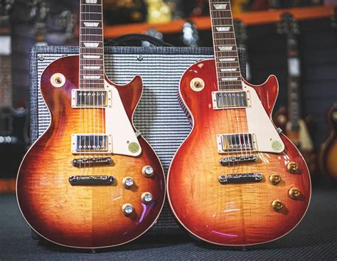 Bursts 2023 Guide To Les Paul Standard Sunburst Finishes Guitarguitar