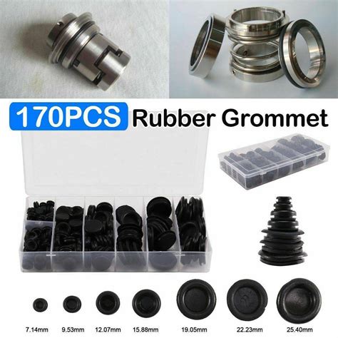 X Rubber Grommet Firewall Hole Plug Set Electrical Wiregasket