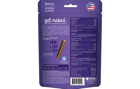 Get Naked Digestive Health Dental Sticks Small 176g Woofy S By Paw