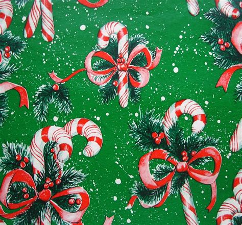 Candy Cane Wrapping Paper