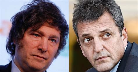 El Cruce De Sergio Massa Y Javier Milei Por La Venta De órganos