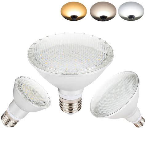 Dimmable Led Spotlight Bulb E27 14w 24w 30w Par20 Par30 Par38 White