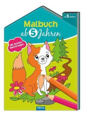 Tr Tsch Malbuch Mit Bunten Malvorlagen Duo Shop De