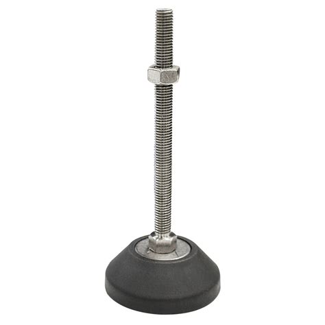 80mm X M12 Levelling Feet Fixed Foot Stainless Steel LVR8012150FSS