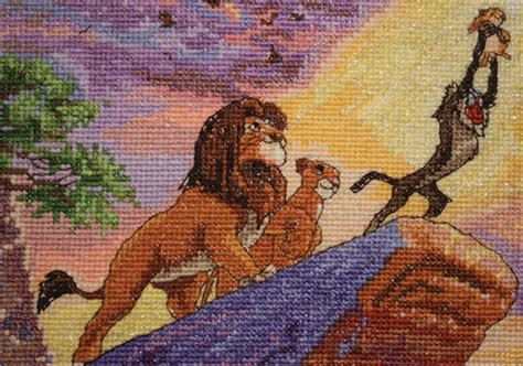 The Lion King Cross Stitch Kit