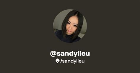 Sandylieu Instagram TikTok Linktree