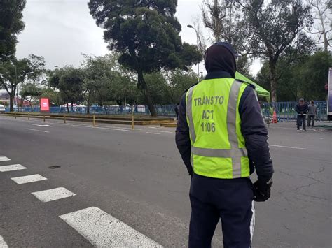 Quito los cierres viales por la carrera atlética Glorias del Deporte