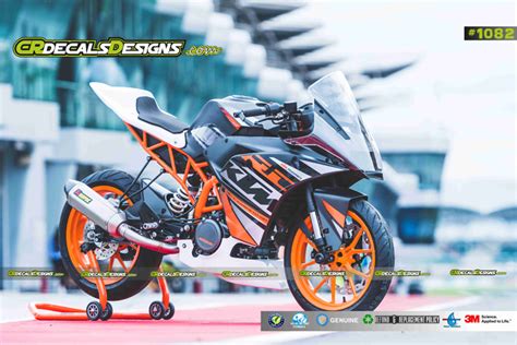 Buy Cr Decals Ktm Rc Raceline Edition Sticker Kit Rc 200390 Online ₹2779 From Shopclues