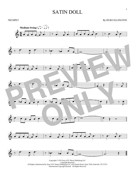 Satin Doll Sheet Music Direct