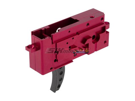 Pts Enhanced Ptw Gearbox For Systema M4 Ptw Series Red Sixmm 6mm