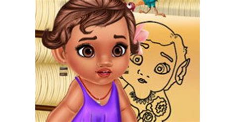 Moana Baby Caring Play Moana Baby Caring Game Online Free