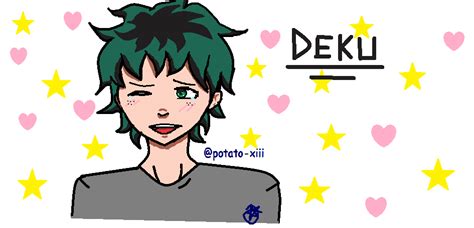 Happy Deku by potato-xiii on DeviantArt