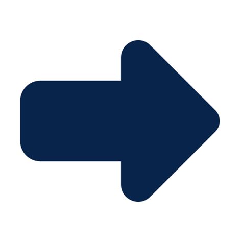 Large Right Arrow User Interface Gesture Icons