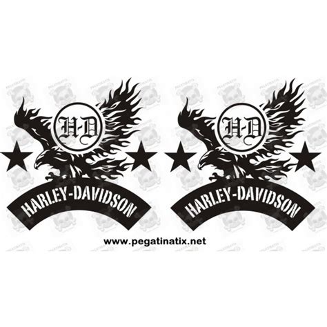 Stickers decals motorcycle HARLEY DAVIDSON EAGLE