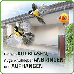 De Bird Ballons Mit Augen Zur Vogelabwehr Vogelschreck Taubenabwehr