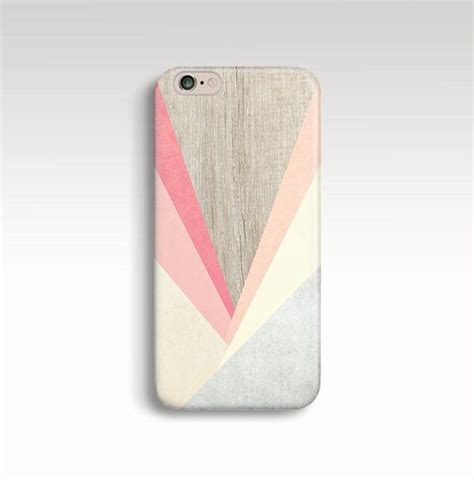 An Iphone Case With Geometric Design On The Front And Back Cover In