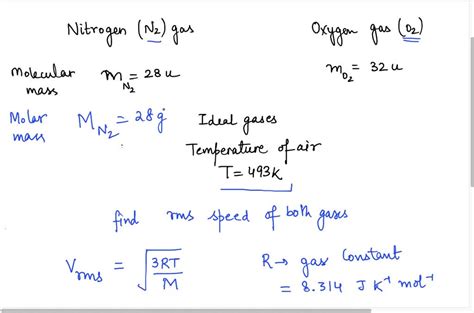 Solved Air Is Primarily A Mixture Of Nitrogen N2 Molecular Mass 28