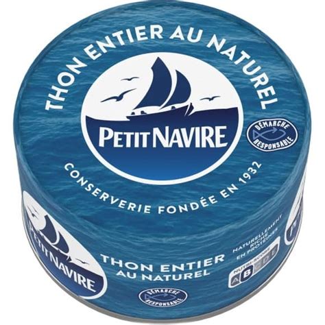 Petit Navire Thon Entier Au Naturel Albacore Monoprix Fr