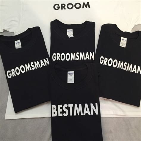 Bachelor Party T Shirts Best Man Groomsman T Shirts Wedding Etsy