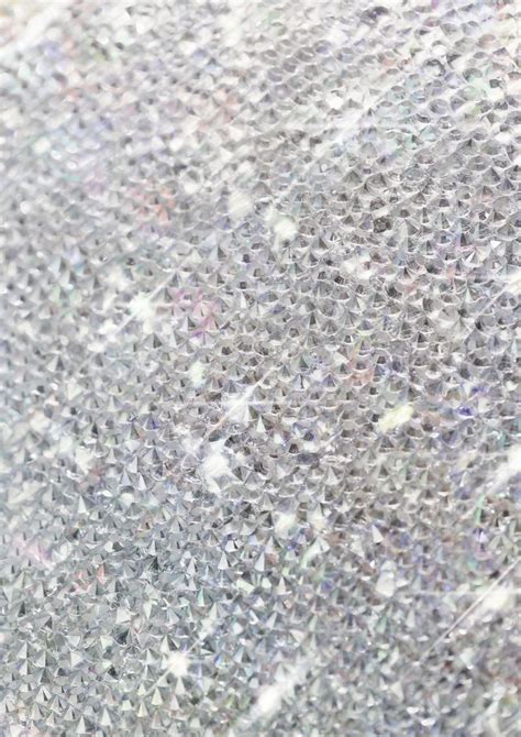 Silver crystals glitter background | Premium Photo - rawpixel