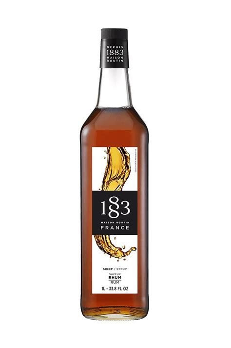 1883 Carribean Syrup - for Cocktails and Hot Drinks - 1883 Maison Routin