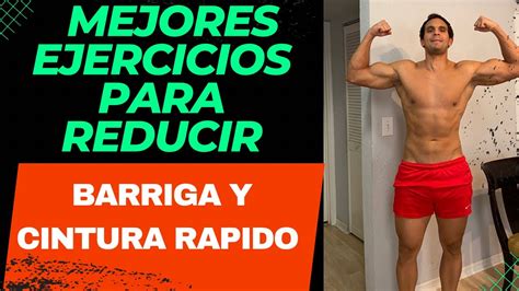 MEJORES EJERCICIOS PARA REDUCIR BARRIGA Y CINTURA RAPIDO YouTube