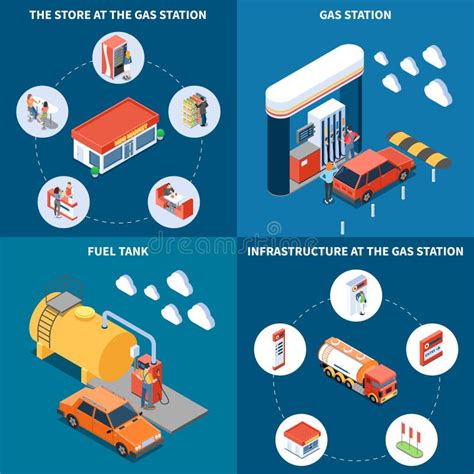 Isometric Gas Tank Truck Stock Illustrations 752 Isometric Gas Tank