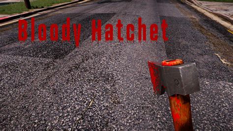 Enhanced Bloody Hatchet Gta5