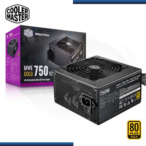 Compara Fuente Cooler Master Mwe Gold W V Plus Gold Modular