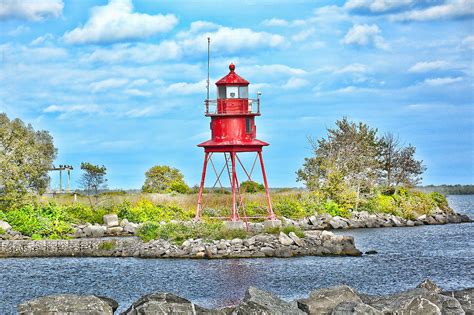 Thunder Bay River Lighthouse Photograph By Rick Jackson Fine Art America