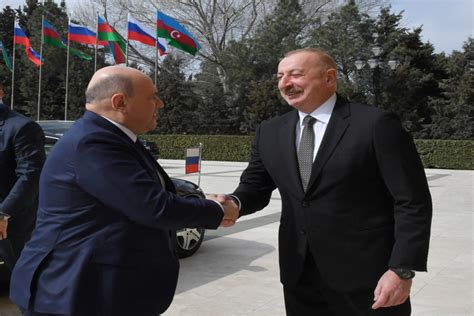 President Of Azerbaijan Ilham Aliyev Held Meeting With Prime Minister