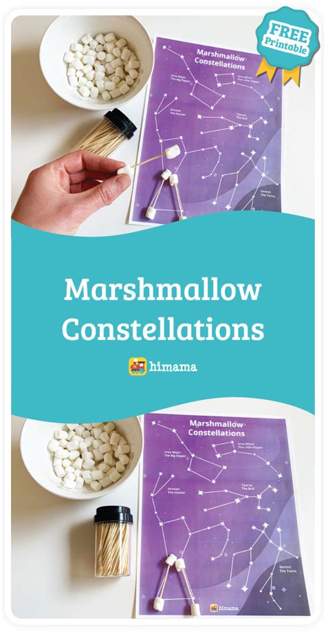 Marshmallow Constellations Activities Himama Constellation