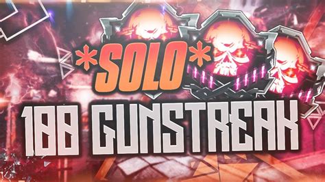 AW SOLO ASSAULT 100 GUNSTREAK Love This Game YouTube