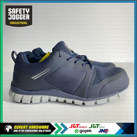 Jual Sepatu Safety Jogger Ligero Navy S P Esd Src Ci Toecap Nano Carbon