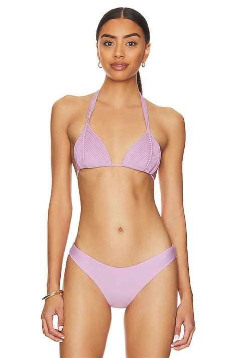 PQ Isla Bikini Top In Violet In Violet REVOLVE